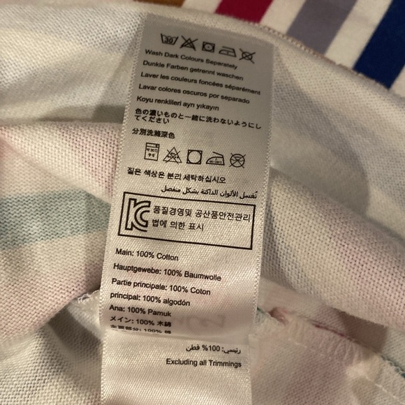 Size 2 Joules Riva multi stripe dress - New with tags - Picture 6 of 6